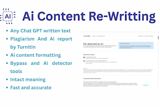 rewrite and formatting ai written text