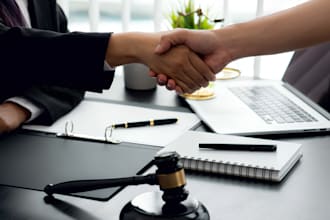be your lawyer and draft contracts and agreements
