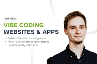 build, deploy vibe code, fix or refactor your app idea fast