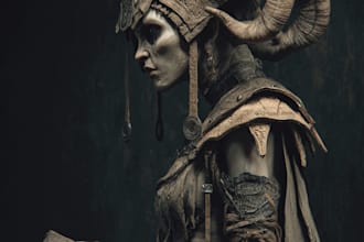 fantasy horror and fantasy horror character