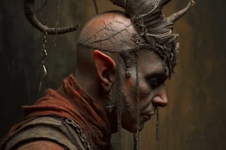 fantasy horror and fantasy horror character