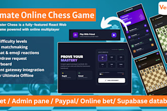 build chess game multiplayer chess game with ai pvp friend play