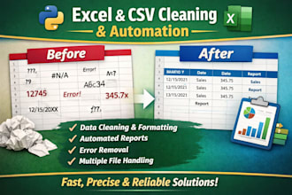 automate and clean your excel files