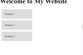 fix responsive issues and design front end using HTML  CSS