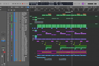 review your logic pro x project and give you expert guidance