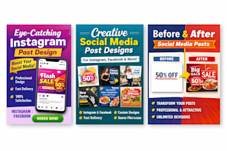 create editable canva templates and instagram post design for an attractive feed