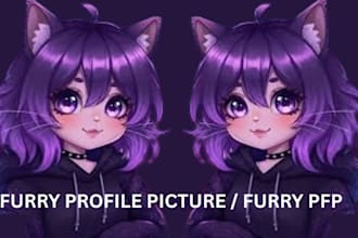 draw furry profile picture furry icon furry artist sheet furry icon fursona art