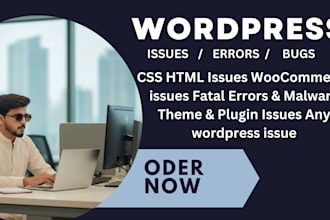 fix wordpress issues,fix wordpress website or errors immediately