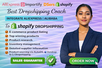 upload and integrate shopify products using autods, zendrop, cj dropshipping