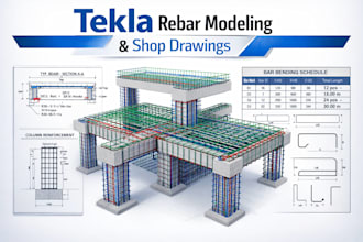 do tekla structures rebar modeling, detailing and shop drawings
