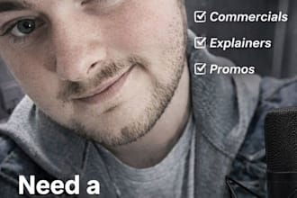 provide a professional voice over