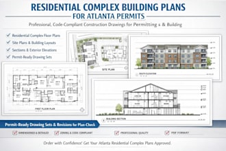 provide residential complex building plans in atlanta