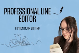 line edit your fiction novel