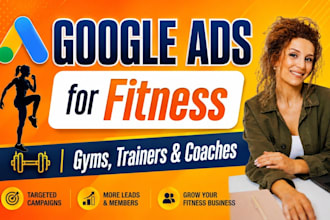 run google ads for gym or personal training fitness business