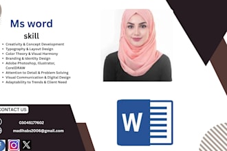 professional ms word formatting with editing