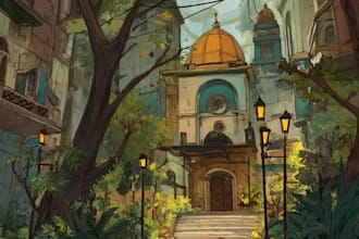 do illustration or concept art