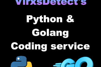 make anything in python and golang
