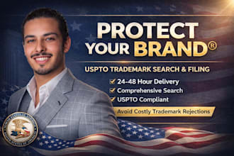 professionally file your US trademark and patent with uspto
