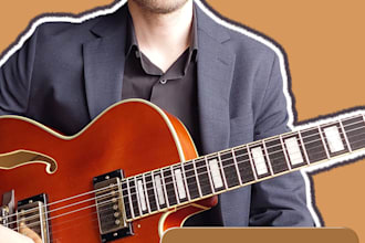record professional jazz guitar
