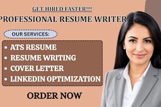 do professional ats resume cv writing cover letter and linkedin optimization