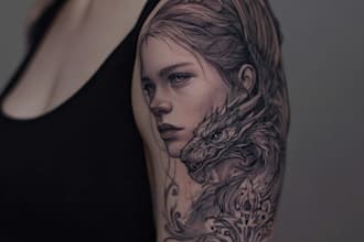 design professional tattoo and custom tattoo