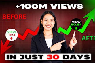 promote youtube USA channel video SEO promotion to gain organic 1 million views