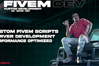 be your dedicated fivem developer for your rp server