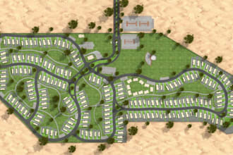 design accurate land subdivision layout plan, subdivision site and context plan