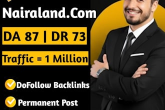 do guest post on nairaland dofollow backlinks da 87 dr 73