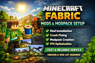install and configure minecraft fabric mods