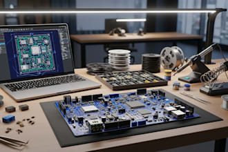 design professional mechatronics and electronics hardware pcb for diy and maker