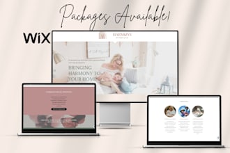create you a professional wix website