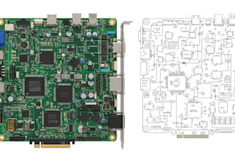 electronics, pcb design with reverse engineering and pcb board