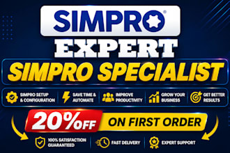 setup simpro crm, simpro automation, simpro form, for your business