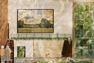 create architectural collages for 3d visualisation