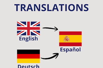 translate your ebook or website english or geman to spanish