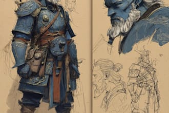 fantasy horror and fantasy horror character