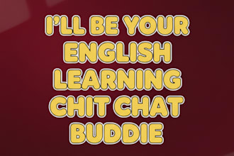 be your english conversation partner for daily practice