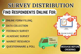 online survey respondents fill online survey questionnaire business research