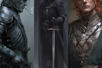fantasy horror and fantasy horror character