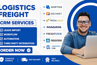 logistics crm shipthis gocomet fresa gold magaya freightview freightbro cargoez
