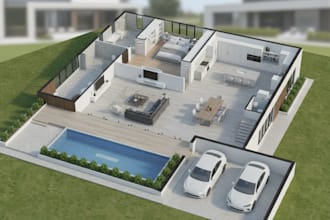 design architectural and construction drawings with city permit