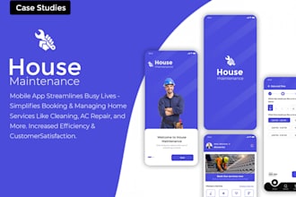 develop property maintenance app, smart home app, home service app, home eco app