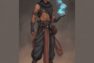 draw your oc and dnd character illustration