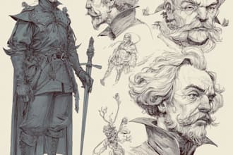 fantasy horror and fantasy horror character