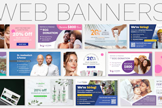 design digital web banners website hero promotional advertising email etc