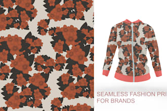 create seamless fashion print designs for your brand