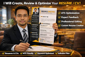 create a professional ats friendly CV or resume