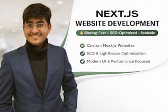 create a high performance nextjs website with SEO and secure deployment