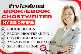 ghostwrite self help ebook children story ebook nonfiction ebook fiction ebook